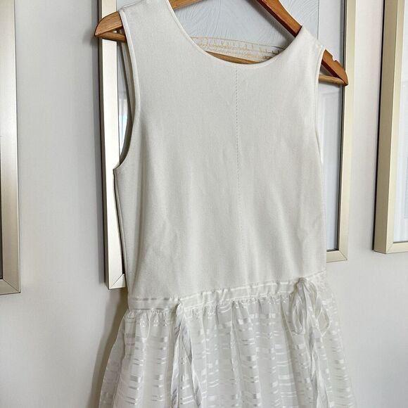NWT Ted Baker Dress Womens US 6‎ Slip Midi Tiered Fit & Flare Elegant Old Money - Picture 6 of 14